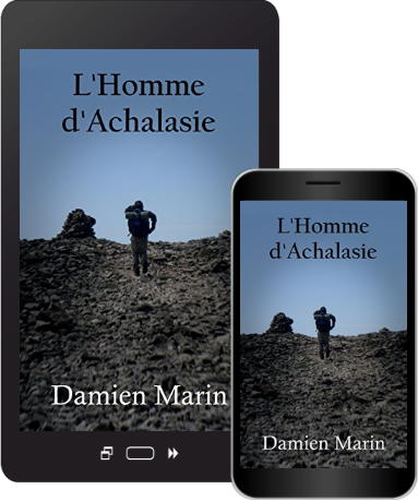 livre achalasie - vue smartphone et liseuse